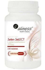 Selen Select L-selenometionina 200µg 100 tabletek