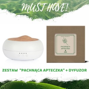 Zestaw startowy olejków eterycznych "Pachnąca Apteczka" + DYFUZOR 