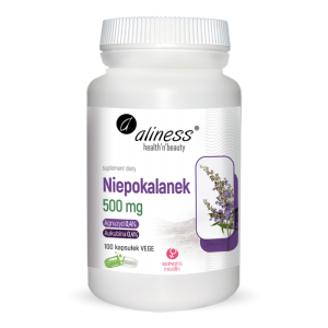 Niepokalanek 500mg 100 kaps. Aliness Agnuzyd Aukubina Vitex agnus-castus